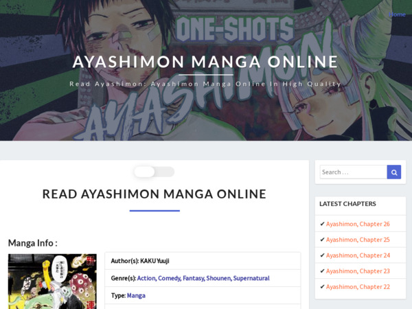 ayashimonmanga.com