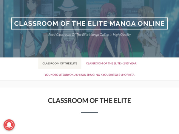 classroomoftheelite-manga.com