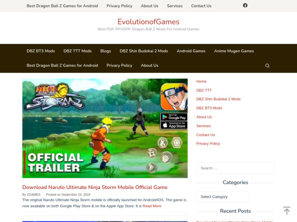 evolutionofgames.com