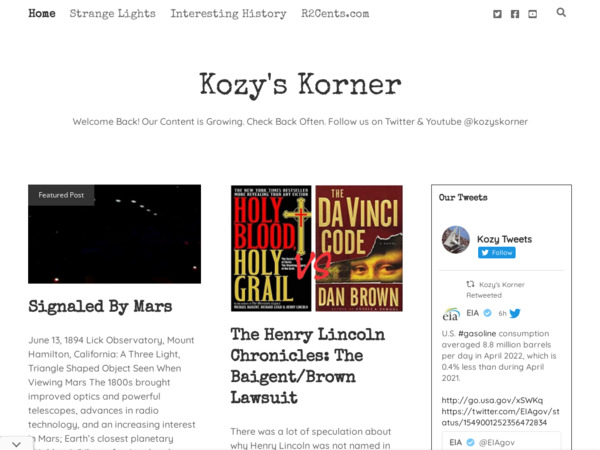 kozyskorner.com