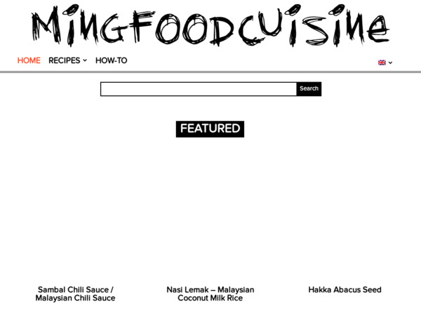 mingfoodcuisine.com