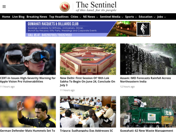 sentinelassam.com